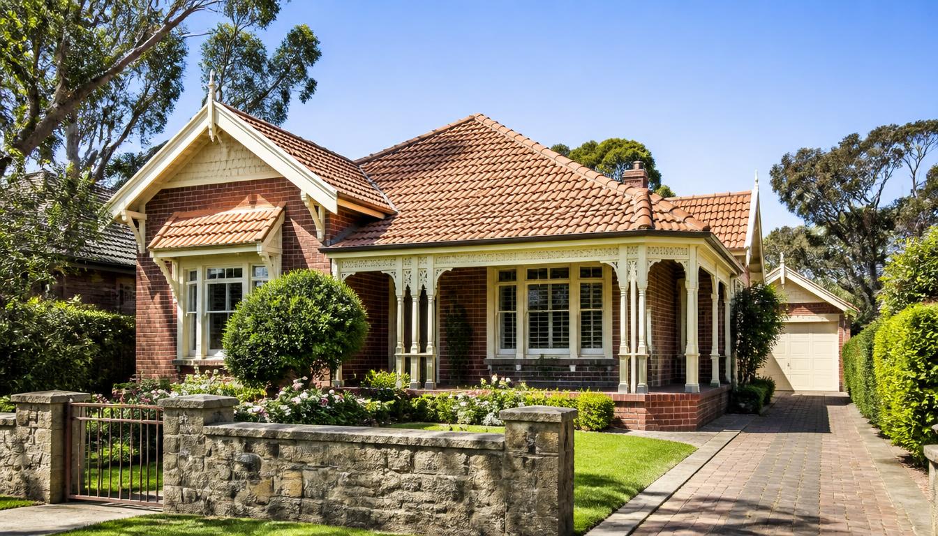 Federation house washing Wahroonga